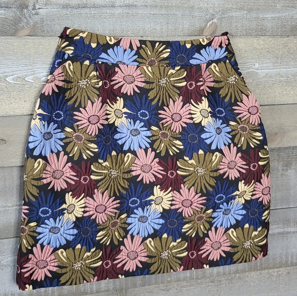 Maeve for Anthropologie ‘Kai’ Floral Mini Skirt